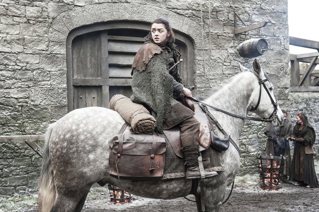Arya Stark is on the move again. We imagine it's only a matter of time before her next kill. It's probably going to be a while before she gets to Cersei, though.