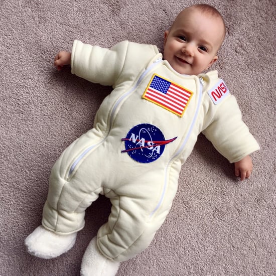 Dad Turns Onesie Into NASA Spacesuit