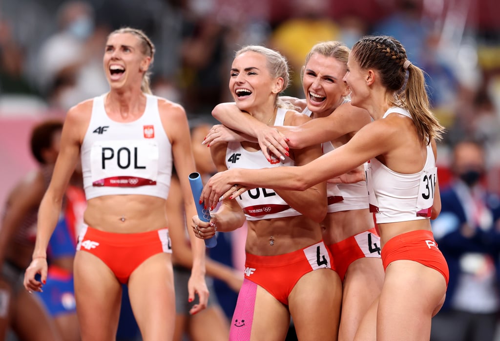 Team Usa Wins Gold In Womens 4x400m Relay At 2021 Olympics Popsugar Fitness 