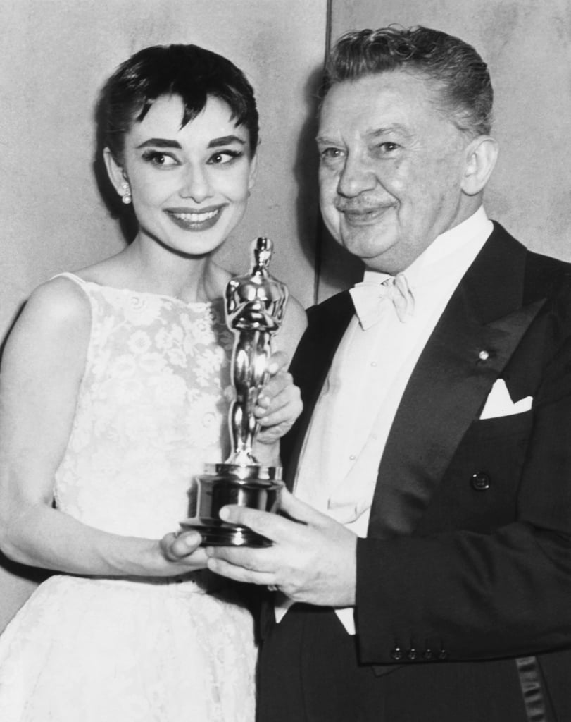 Emma Stone and Audrey Hepburn Givenchy Oscars Dresses