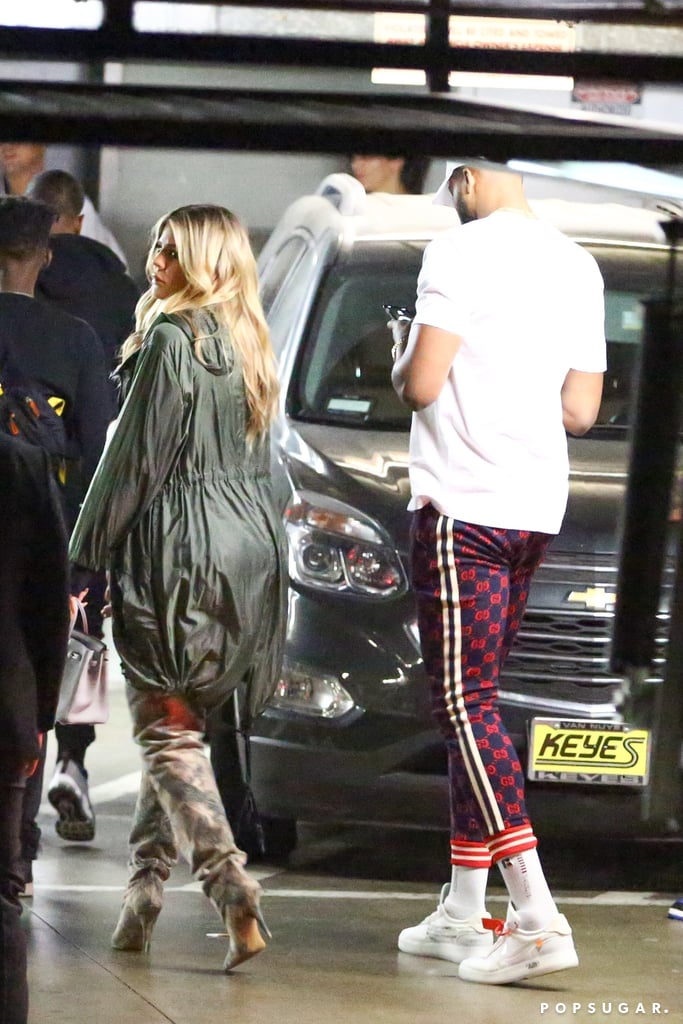 Khloé Kardashian and Tristan Thompson at LA Nightclub 2018