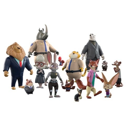 World of Zootopia Figures