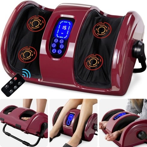 Versatile Foot Massager: Target Therapeutic Reflexology Massager with High-Intensity Rollers