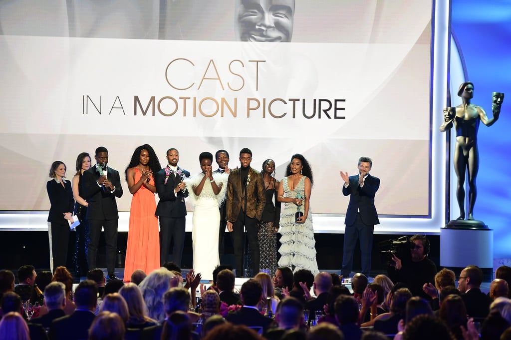 Black Panther Cast Acceptance Speech 2019 SAG Awards Video