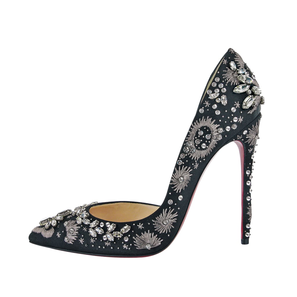 Christian Louboutin Artifice 120 Satin Black