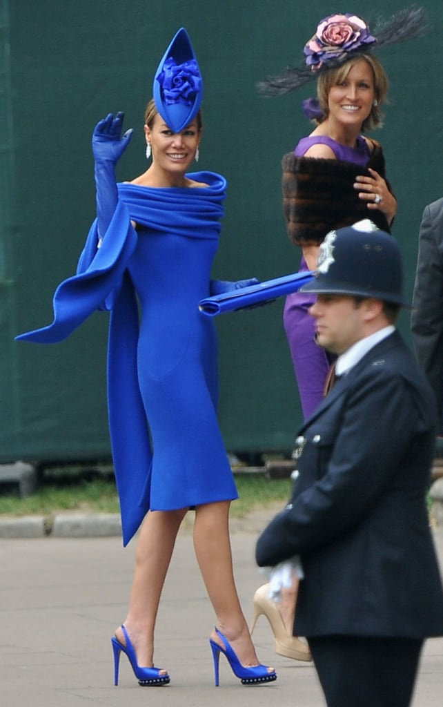 Tara Palmer-Tomkinson Arrives at the Royal Wedding! Tara Palmer-Tomkinson Arrives at the Royal Wedding!