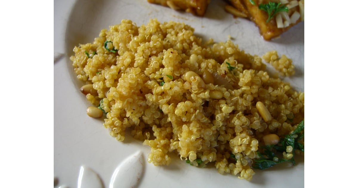 Quinoa with Shallots and Pine Nuts