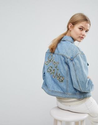 Max&Co Girl Gang Denim Jacket