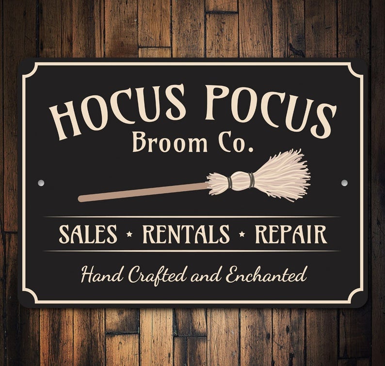 Hocus Pocus Sign