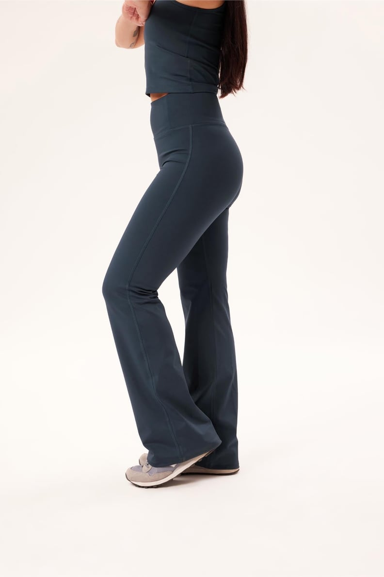 Flare Leggings for Women High Waisted Fitness Yoga Pants Slim Fit