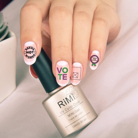 House Of Wonderland Vote Nail Stickers