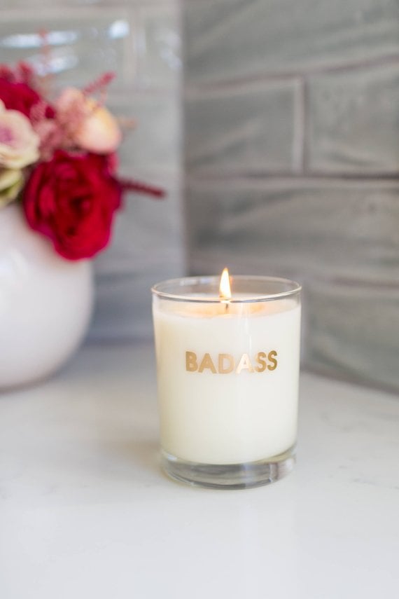 "Badass" Candle