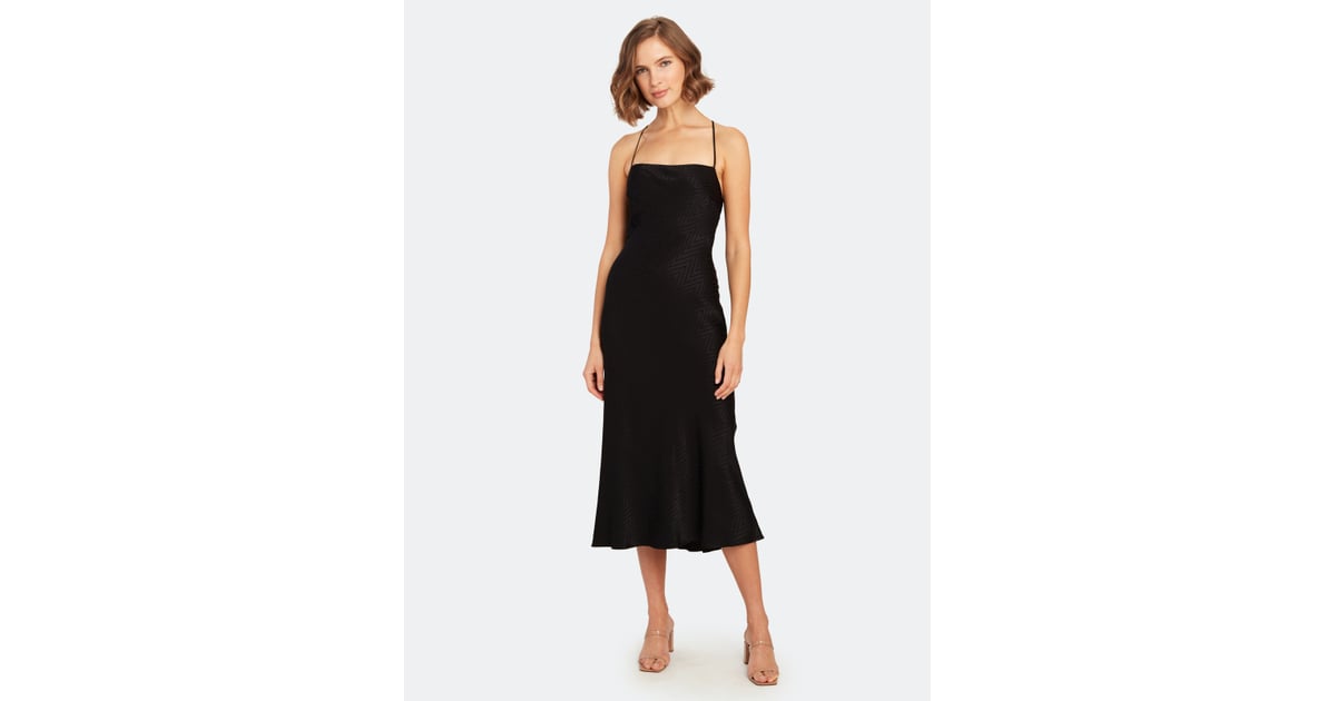 astr the label satin midi dress