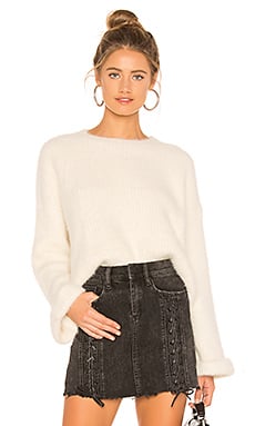 Superdown Jessie Fuzzy Sweater