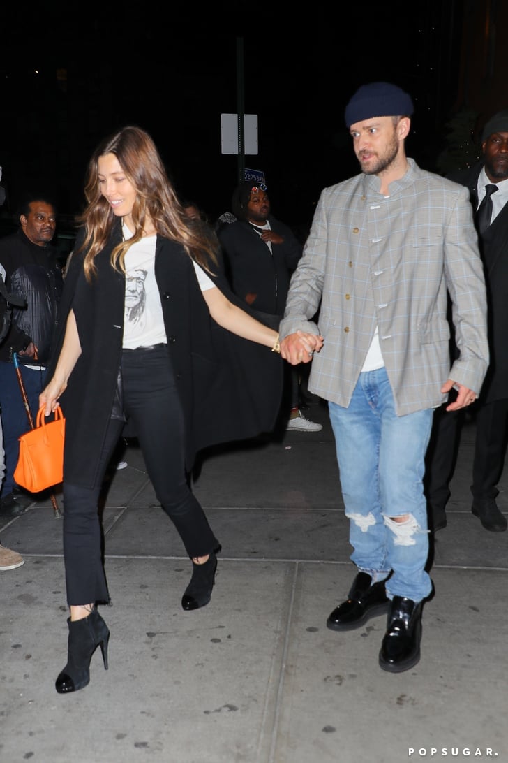 Justin Timberlake and Jessica Biel Holding Hands NYC 2019 | POPSUGAR ...