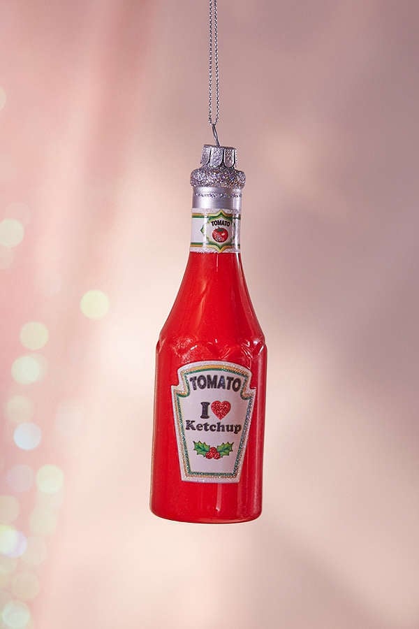 Tasty Ketchup Christmas Ornament