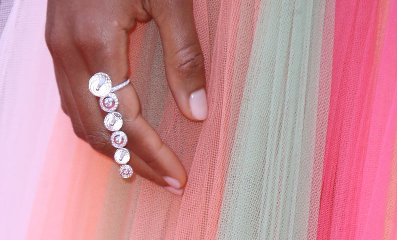 Naomie Harris Wearing a Ring by Atelier Swarovski Fine Jewelry