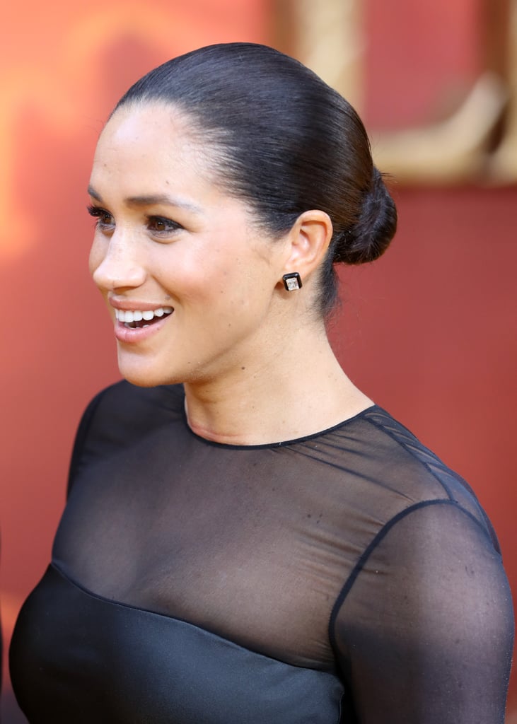 Pictured: Meghan Markle at The Lion King premiere in London.