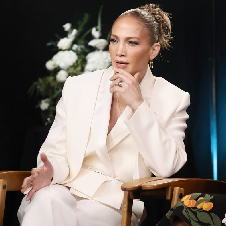 J Lo s White Fendi Suit at Raising Latina Voices Event PS UK Fashion