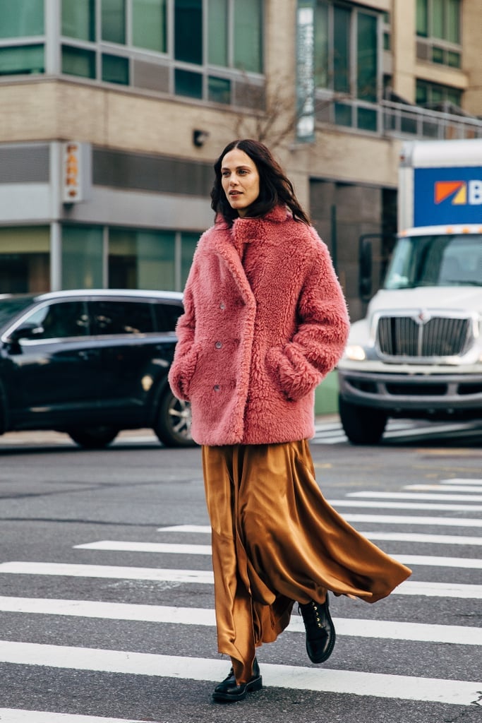 2019 Street Style Trend: Teddy Coats