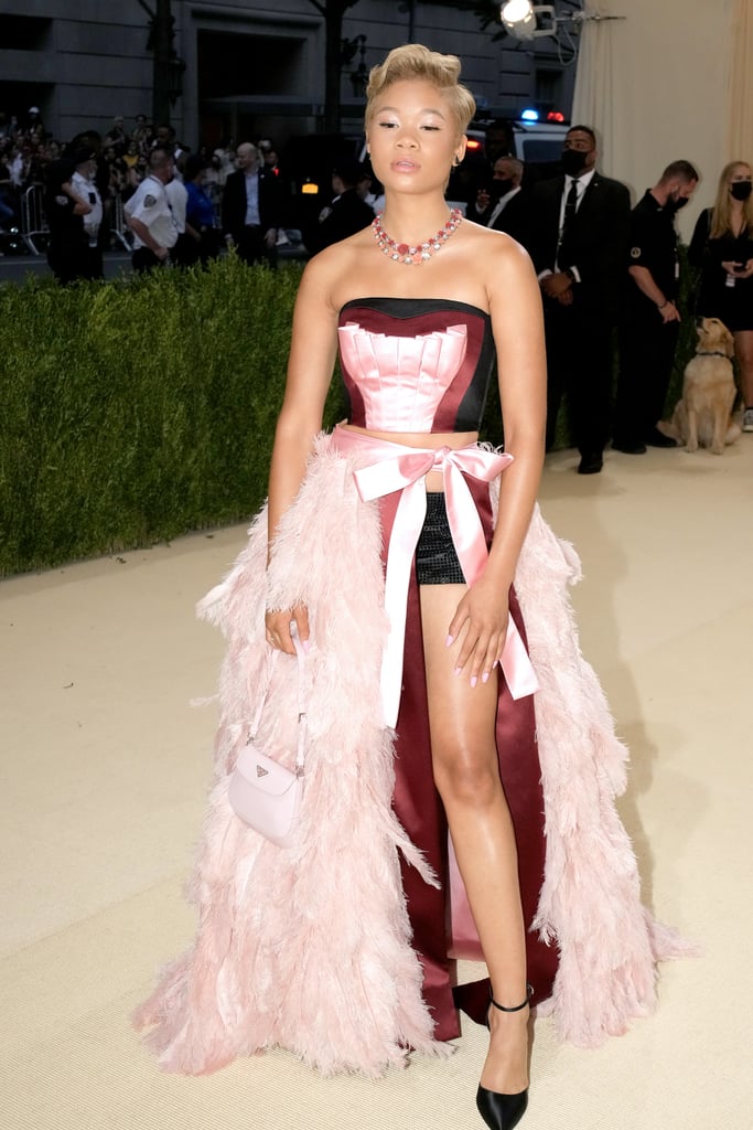 Storm Reid Debuted a Blond Pixie Cut at 2021 Met Gala | POPSUGAR Beauty
