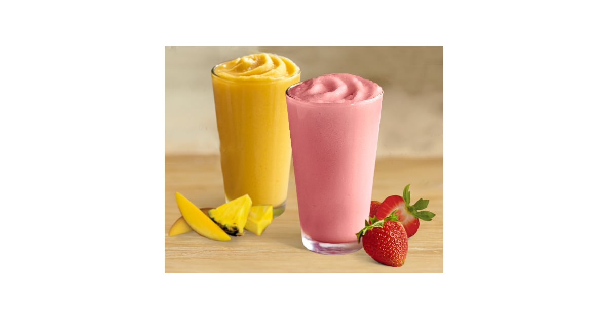 Fruit Smoothies Healthiest Burger King Menu Items POPSUGAR Fitness