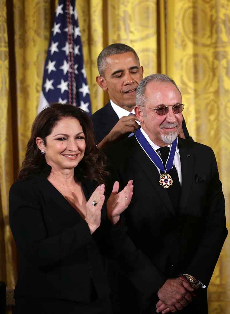 Gloria and Emilio Estefan Receive US Medal of Freedom