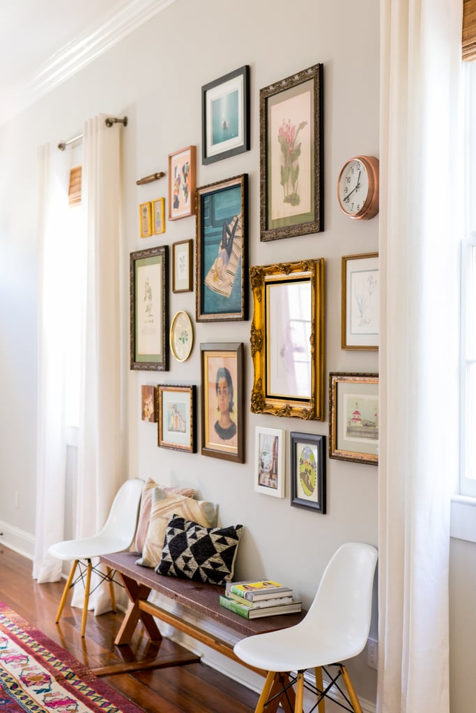 Gallery Wall Best Decorating Trends Of 2016 POPSUGAR Home Photo 21