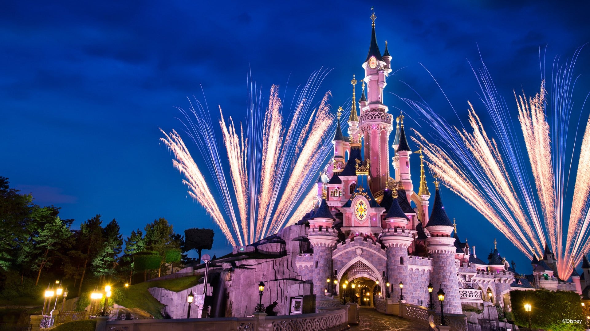 wallpaper disneyland paris castle