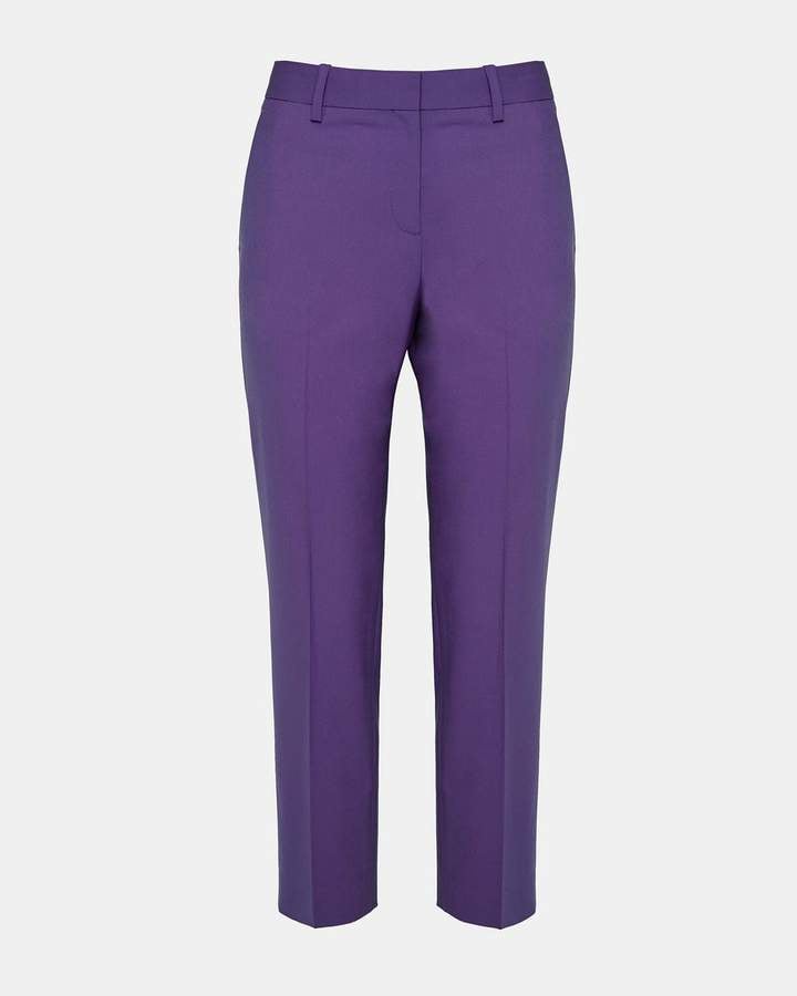 Theory Good Wool Classic Slim Crop Pant