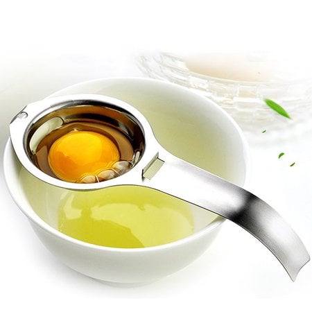 Outtop Stainless-Steel Egg Yolk White Separator