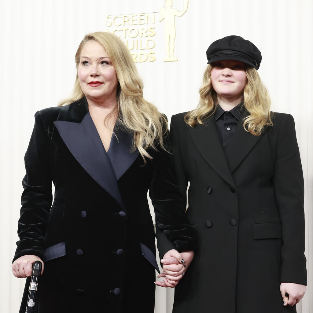 Christina Applegate Walks the SAG Awards Red Carpet Hand in Hand With Her Daughter