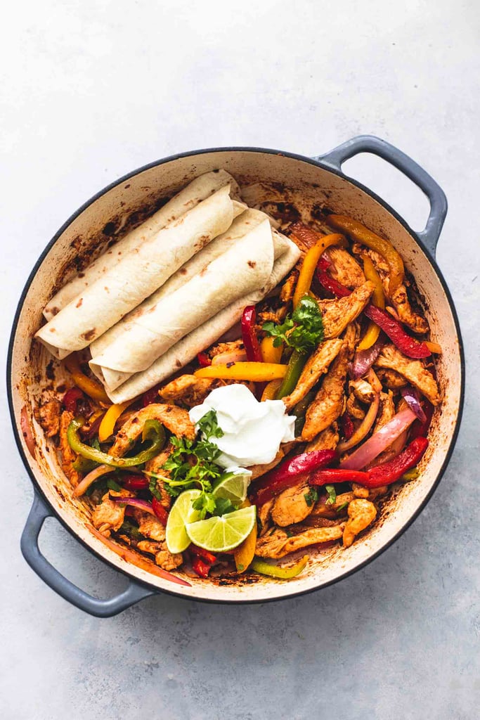 Chicken Fajita Skillet Quick Recipes For Weight Loss POPSUGAR