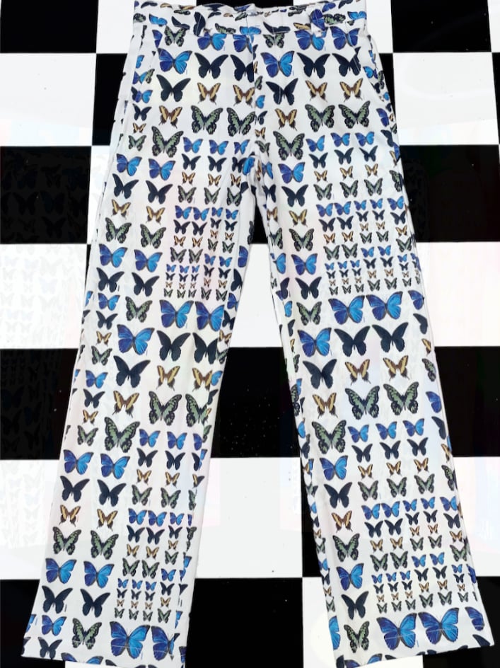 O-Mighty The Butterfly Pant in White