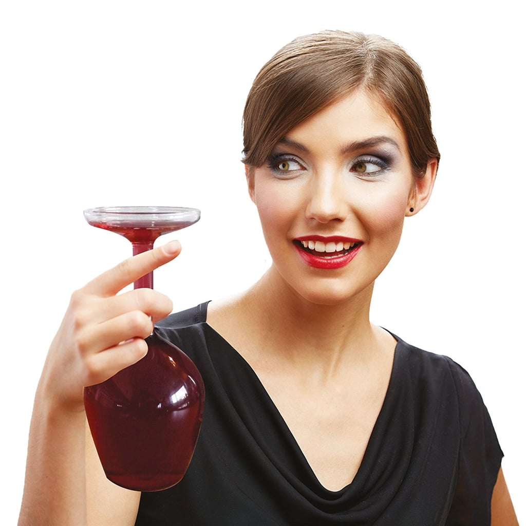 Upside-Down Wine Glass