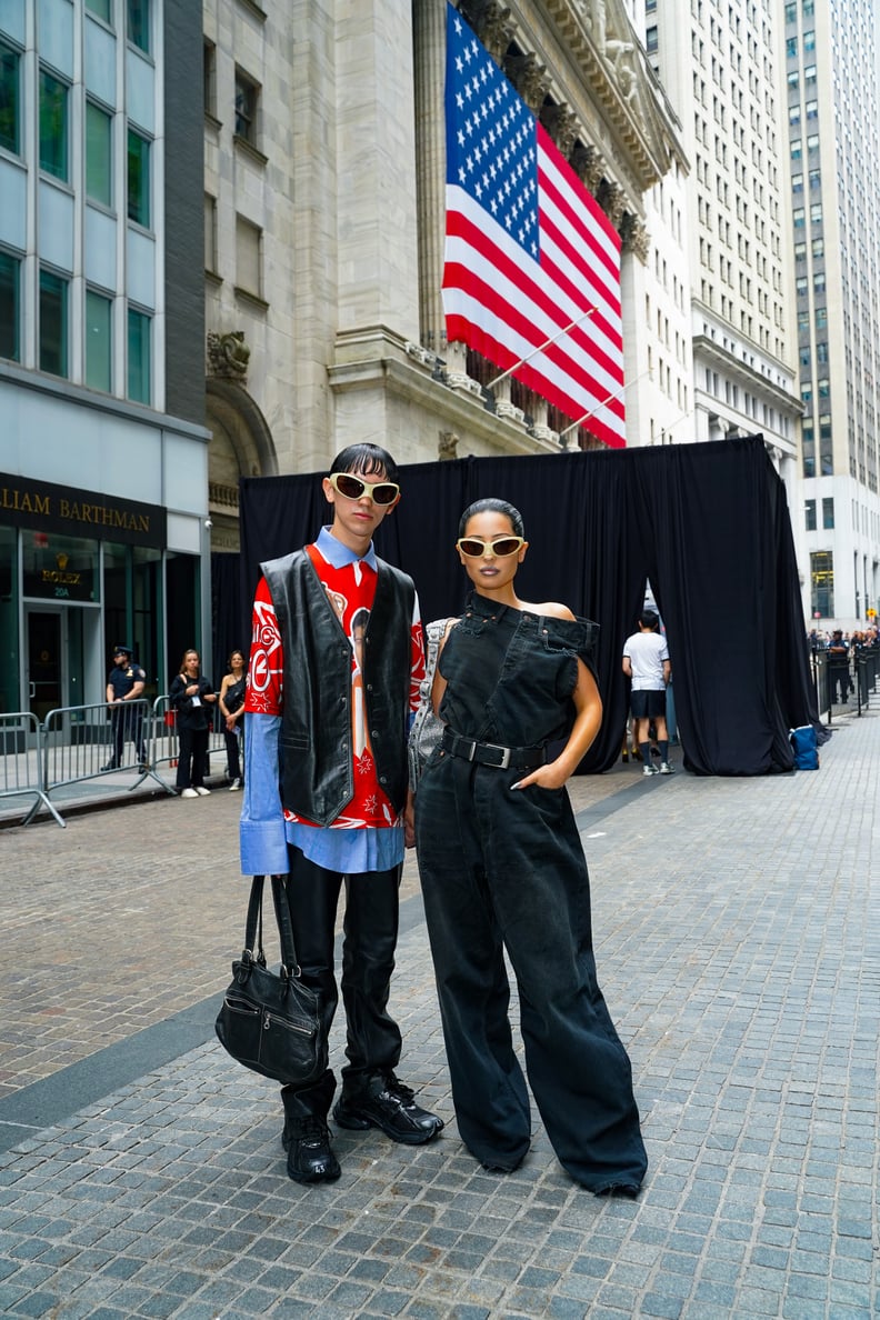 Marc Jacobs and Char Defrancesco attend Balenciaga Spring 2023 at