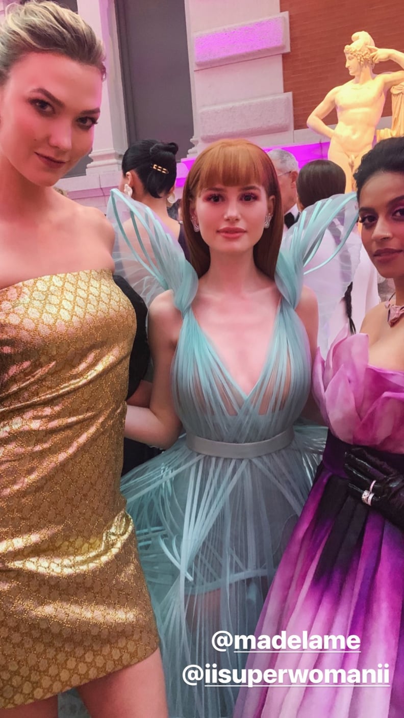 Karlie Kloss Looked Chic With Madelaine Petsch and Lilly Singh