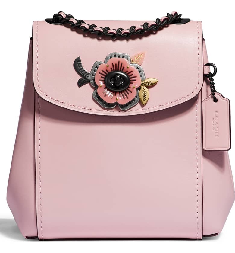Coach convertible backpack top purse