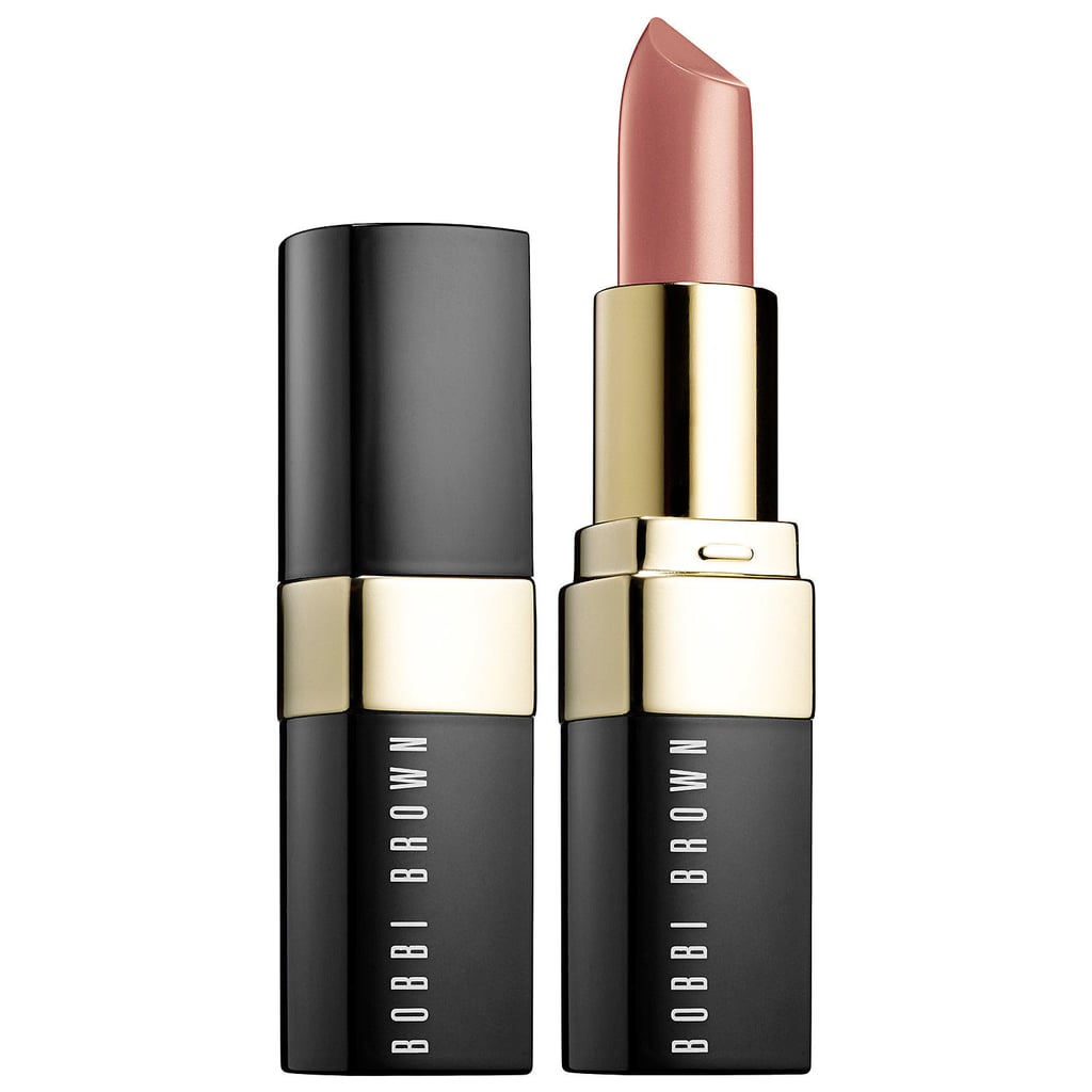 <product href="http://www.neimanmarcus.com/Bobbi-Brown-Lip-Color/prod11065/p.prod">Bobbi Brown Lipstick in Sandwash Pink</product> ($28)</p>