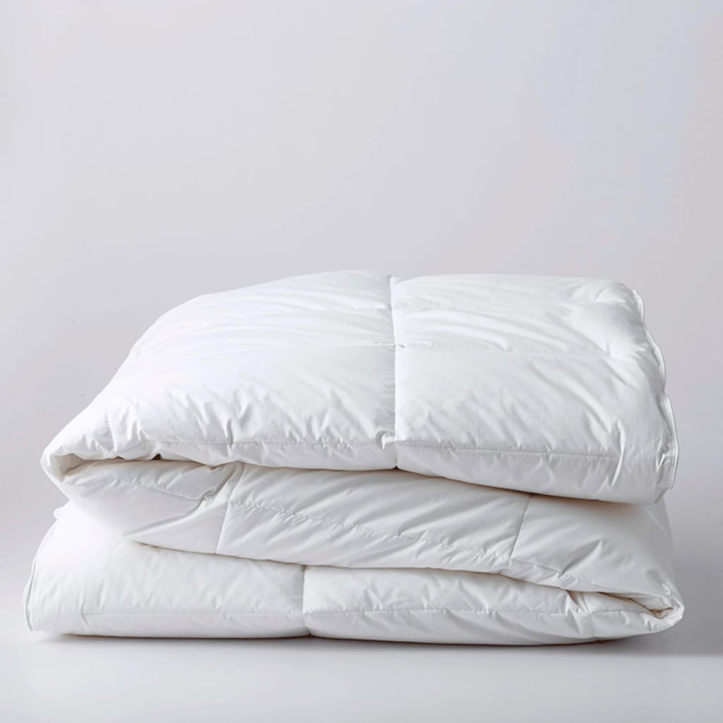 The Company Store Company Essentials Down Alternative Comforter – Queen ($129, originally $214)
If you've been in need of new bedding — whether it's a comforter, pillows, sheets, or loungewear — The Company Store is offering up 30 percent off sitewide when you spend $100+ with code JULY4. This down-alternative comforter is fluffy and breathable, with just the right amount of weight. It comes in four colors, and we especially love the idea of pairing it with a duvet cover.