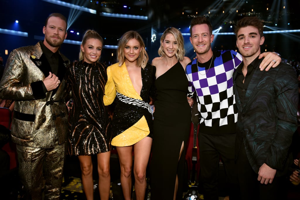 Pictured: Brian Kelley, Brittney Marie Cole, Kelsea Ballerini, Hayley Stommel, Tyler Hubbard, and Andrew Taggart