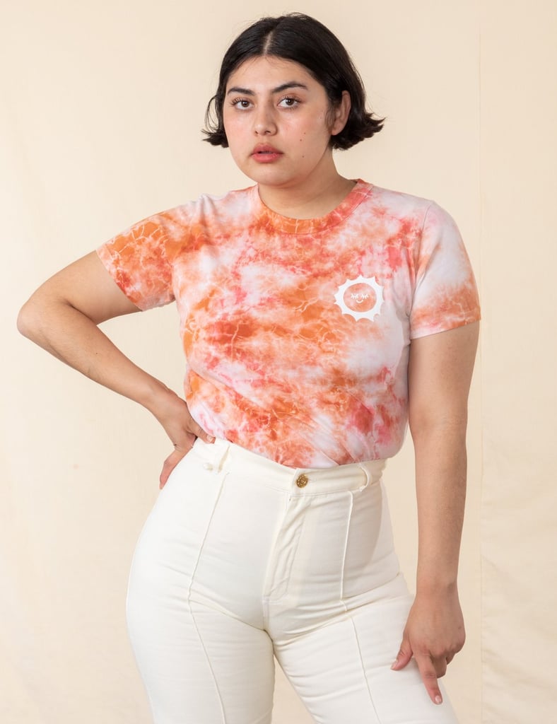 Big Bud Tie Dye Tee in Pink Clay