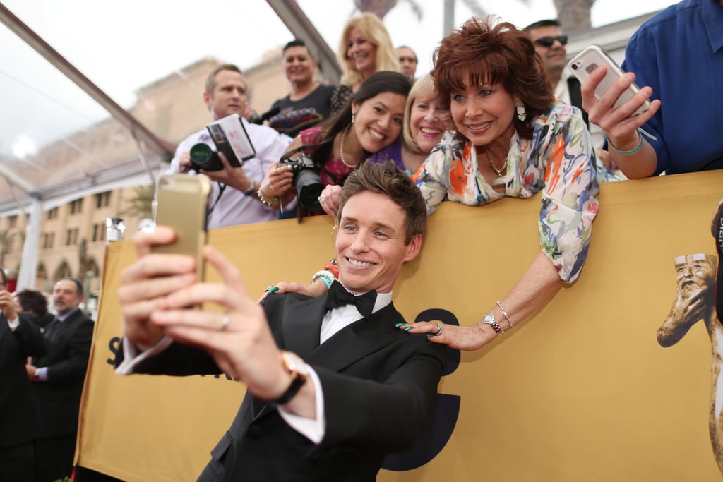 Eddie Redmayne at the SAG Awards 2015