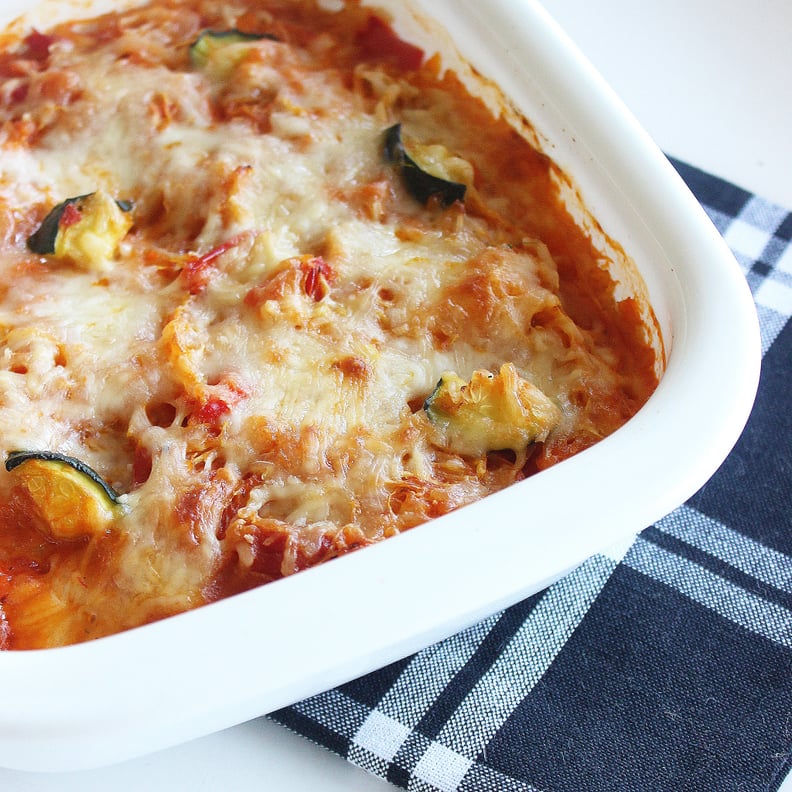 Gluten-Free Cheesy Veggie "Pasta" Bake