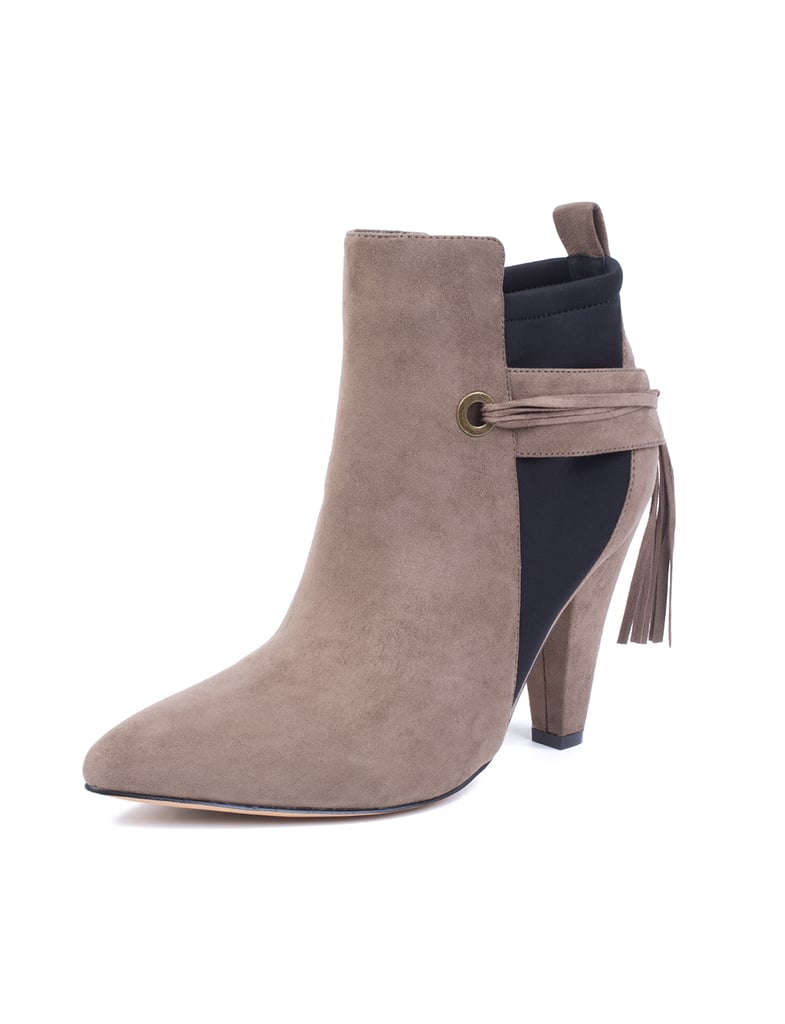 Eloquii Liv Tie Back Bootie ($111)