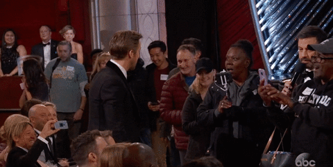 When he kissed this woman on the cheek and made her whole life.