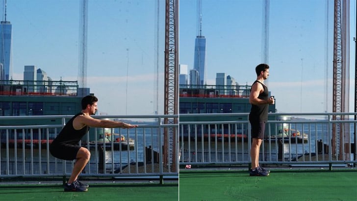 Squat and Reach
