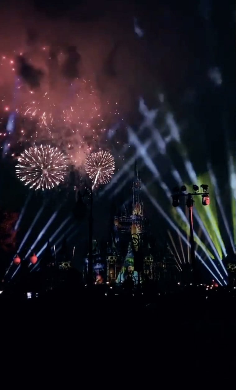 Kylie Jenner Sees Fireworks at Walt Disney World