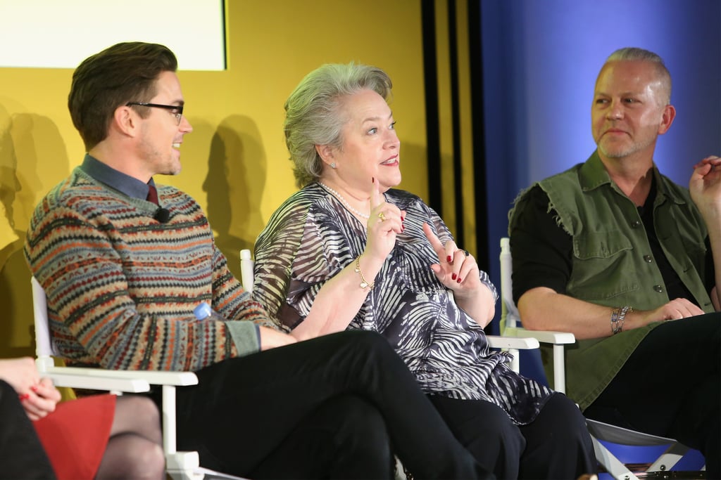 Matt Bomer, Kathy Bates, and Ryan Murphy