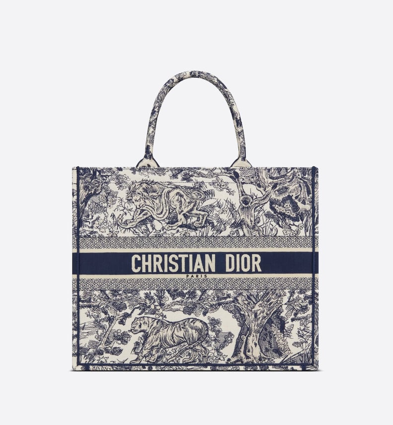 Best Personalized Tote Bag: Dior Large Book Tote